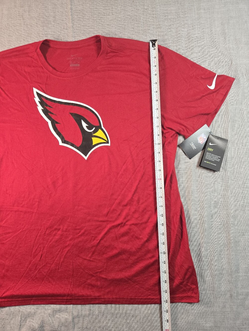 Nike Arizona Cardinals Legend Dri-FIT T-Shirt Men's Size XXL NWT Red Graphic - Picture 7 of 7